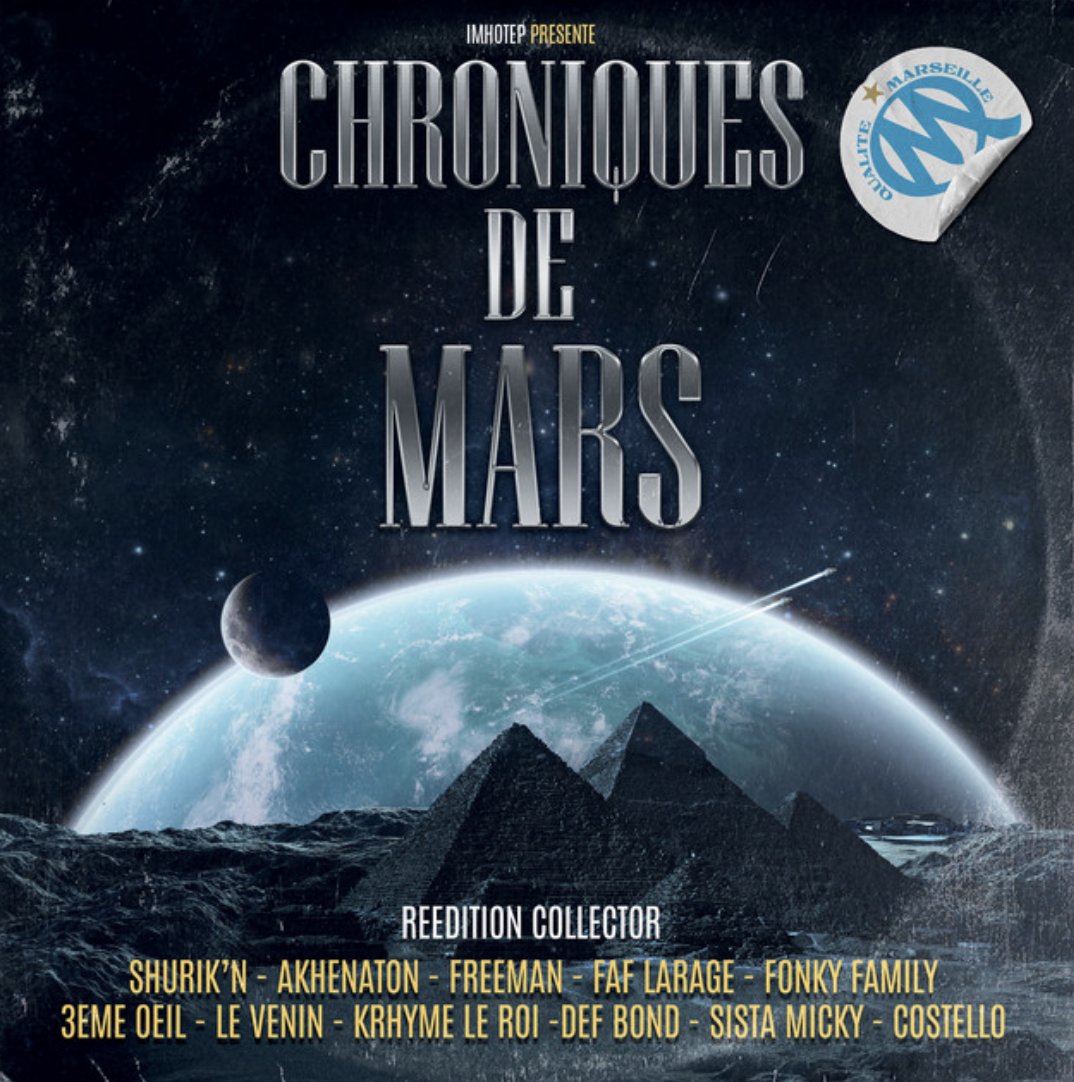 Chroniques de Mars - Album disque d'or DJ Kep Dany
