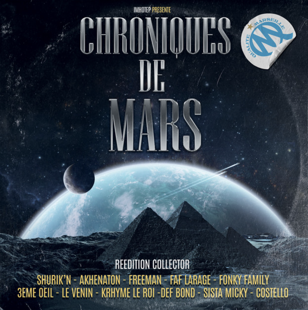 Chroniques de Mars - Album disque d'or DJ Kep Dany